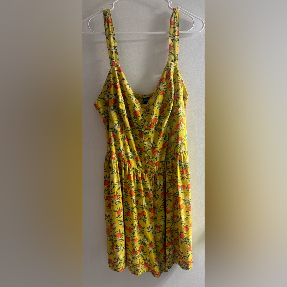 Wild Fable Yellow Floral Romper